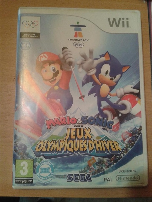 JEUX WII MARIO ET SONIC AUX JEUX OLYMPIQUES D'HIVER
