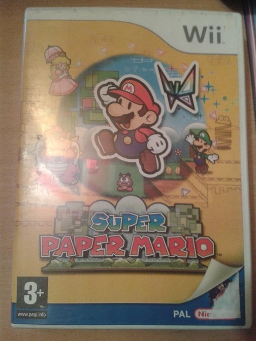 JEUX WII SUPER PAPER MARIO